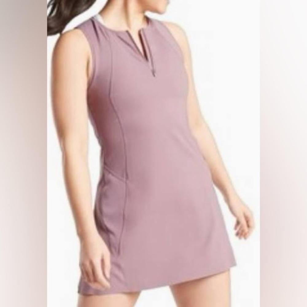 ATHLETA Match Point Dress Color:	Cascadia Violet